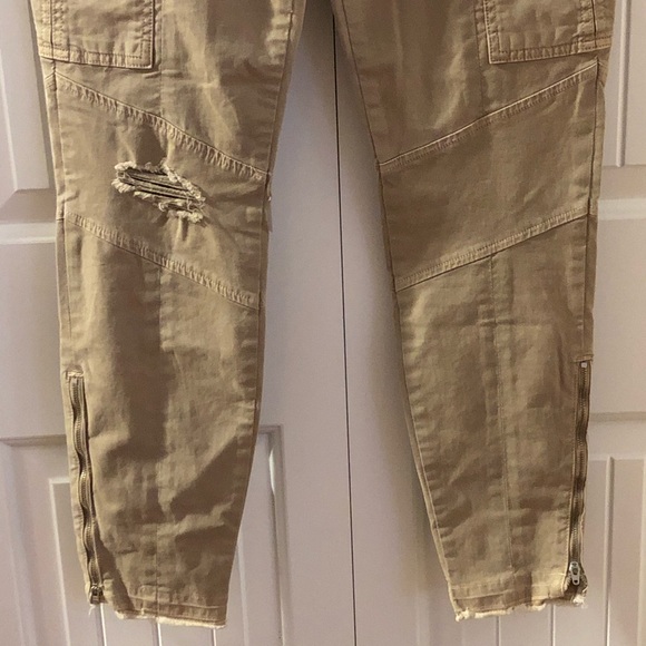 J Brand Houlihan Mid Rise Skinny Crop Cargo Pants - Picture 12 of 12